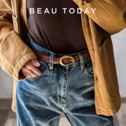BEAUTODAY Belt Women Cow Leather Irregular Metal Buckle Retro Solid Color Ladies Jeans Dress Waistband Handmade 91040