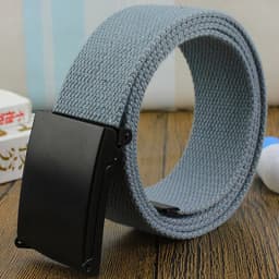 High Qualtiy Army Tactical Men Belt Unisex Male Casual Buckle Belts Canvas Webbing Waistband Army Tactical Waist Belt