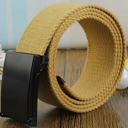 High Qualtiy Army Tactical Men Belt Unisex Male Casual Buckle Belts Canvas Webbing Waistband Army Tactical Waist Belt