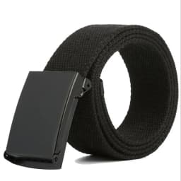 High Qualtiy Army Tactical Men Belt Unisex Male Casual Buckle Belts Canvas Webbing Waistband Army Tactical Waist Belt