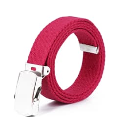 Hot sell fashion canvas belt luxury Belt high quality children thickening Western Cowboy Belt Boys 2.5cm girls Jeans accessories