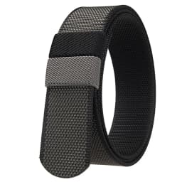 Headless belt, men's automatic buckle belt, no headband, nylon canvas belt, trendy young people's casual pants , versatile