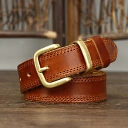 2.8CM Real Genuine Leather Belt Female Natural Cowskin Fashion Quality Solid Copper Buckle Vintage Casual Women Belts For Jeans