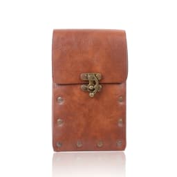 Renaissance Medieval Belt Skirt Hiking Viking Horn Design Leather Cover for Sword Frog Accessory