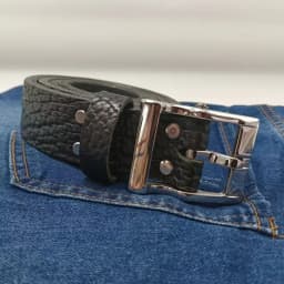 Mens Stainless Steel Buckle Cowhide Handmade Genuine Leather Thickened Belts For Men Luxury Cowboy Belt Gift Full Grain Leather