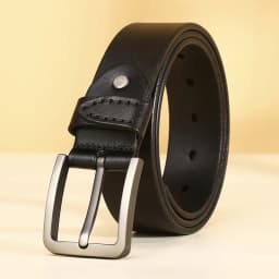 3.8CM Cowhide Belt Men Buckle Top Genuine Leather All-match Casual Jeans Belts High Quality Male Genuine Leather Belt For Men