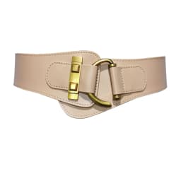 Gold Buckle Waist Belts For Women Pure-Color Leather Clothes Belt Adjustables Soft Belt For Girl Female Clothes Decoration