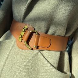 Gold Buckle Waist Belts For Women Pure-Color Leather Clothes Belt Adjustables Soft Belt For Girl Female Clothes Decoration