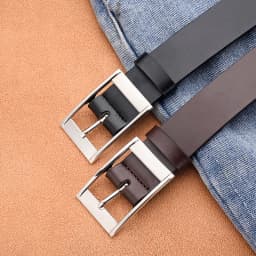New Men's Luxury Belt PU Leather Belt Metal Pin Buckle High-Quality Well-Known Brand Designer Belt Jeans Men's Belt