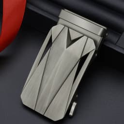 Fashion Men's Business Alloy Automatic Buckle Unique Men Plaque Belt Buckles for 3.5cm Ratchet For Leather Belt Accessories
