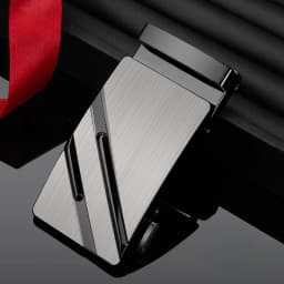 Fashion Men's Business Alloy Automatic Buckle Unique Men Plaque Belt Buckles for 3.5cm Ratchet For Leather Belt Accessories