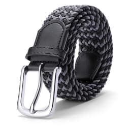 105cm 115 125cm 2024 New Design High Quality Men Casual Belt Woven Buckle Elastic Canvas All Match Women Pants Versatile Sense