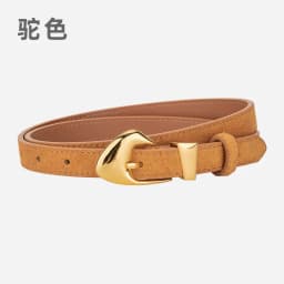 New Genuine Leather Belt Women's Versatile Fashion Decorative Dress Jeans Cow Leather Belt Trendy