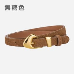 New Genuine Leather Belt Women's Versatile Fashion Decorative Dress Jeans Cow Leather Belt Trendy