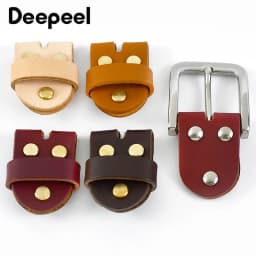 1Pc Deepeel 38mm High Quality Men's Belt Connection Leather Pin Buckles Solid Brass Belts Buckle with Rivet DIY Craft Decoration