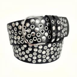 American Vintage Punk Wide Belt For Women Designed Versatile Y2k Luxury Pu Belt Spice Girls Prom Dress Embellished Belt