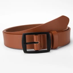 New High-end Men's PU Belt Fashionable Oval Alloy Buckle Exquisite Fit Style Durable and Versatile Jeans Casual Pants Belt