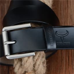 COWATHER cow genuine leather mens belt for men high quality luxury three colors 100-130cm belt for men