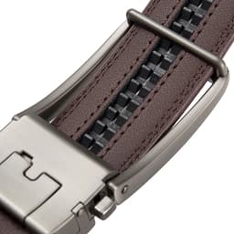 Men's belts fake pin buckle belts popular styles durable soft PU leather business belts automatic buckle belts adjustable belts
