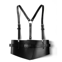 Fashionable Women's Strap Shoulder Belts For Lady Waistband Suspender Decorative Skirt Goth Adjustable For Shirt Dress Overcoat