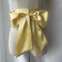 9.5x250cm Satin Silk Bow Corset Waist Belt Women Lady Girl Wide DIY Bowknot Decorative Waist