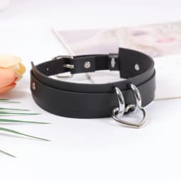 UYEE Punk Spike Metal Collar YK2 Girls Leather Harness Choker Necklace for Women Party Club Chockers Gothic Belt Harajuku