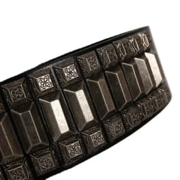 Genuine Leather Belt New Cowboy Motorcycle Jeans Heavy Metal Rivet Belts For Men Punk Rock Male Strap Ceinture Homme