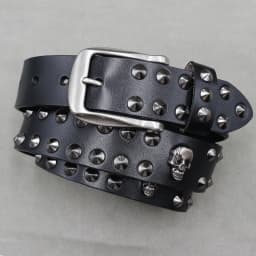 Heavy Metal Punk Belt Genuine Leather Hip Hop Belts For Men Cross Rivet Jeans belt male Strap Ceinture Homme designer belt