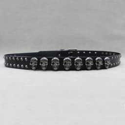 Heavy Metal Punk Belt Genuine Leather Hip Hop Belts For Men Cross Rivet Jeans belt male Strap Ceinture Homme designer belt