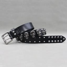 Heavy Metal Punk Belt Genuine Leather Hip Hop Belts For Men Cross Rivet Jeans belt male Strap Ceinture Homme designer belt