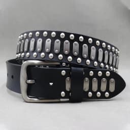 Heavy Metal Punk Belt Genuine Leather Hip Hop Belts For Men Cross Rivet Jeans belt male Strap Ceinture Homme designer belt