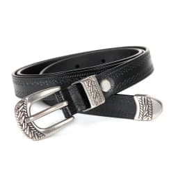 Maikun Fashion Women's Pin Buckle Temperament Belt Casual Leather Fine Vintage Pants for Women with Jeans