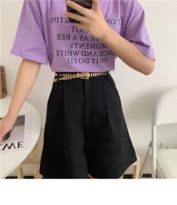 Gold Silver Metal Waist Chain Suit Dress Belt Versatile Fashion Cool Style Pants Chain Belts Hip Hop Accessory Belt