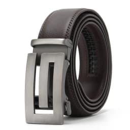 Belts Men Automatic Buckle Design Genuine Leather Belt For Men Luxury Leather Men's High Quality Male belt 110-130cm