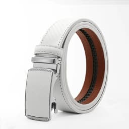 2025 Alloy Automatic Buckle Fashion Belt Genuine Leather Luxury Belts Minimalist Youth Waistband High Quality Women Men Gifts