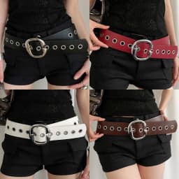1pcs Punk Style Design Sense Wide Belt Female Y2k Personality Advanced Sense With Skirt Jeans Belt PU Leather Belt Accessories