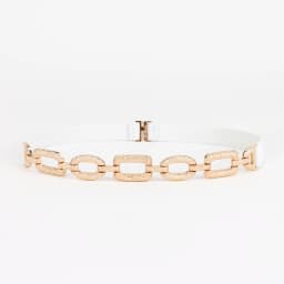 Elastic belt For Women Gold Link chain buckel splice Waist tivetelescopic rubber for dress shirt Garment multiple sizesFashion
