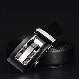 COWATHER 2021 Genuine Leather belts for men High quality brown black color metal automatic buckle Strap male Jeans cowboy CZ045