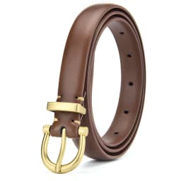 Fashionable Women's Soft Belt Durable Alloy Pin Buckle With Jeans Dress Simple Women's Party Banquet Gift Wholesale Direct Sales