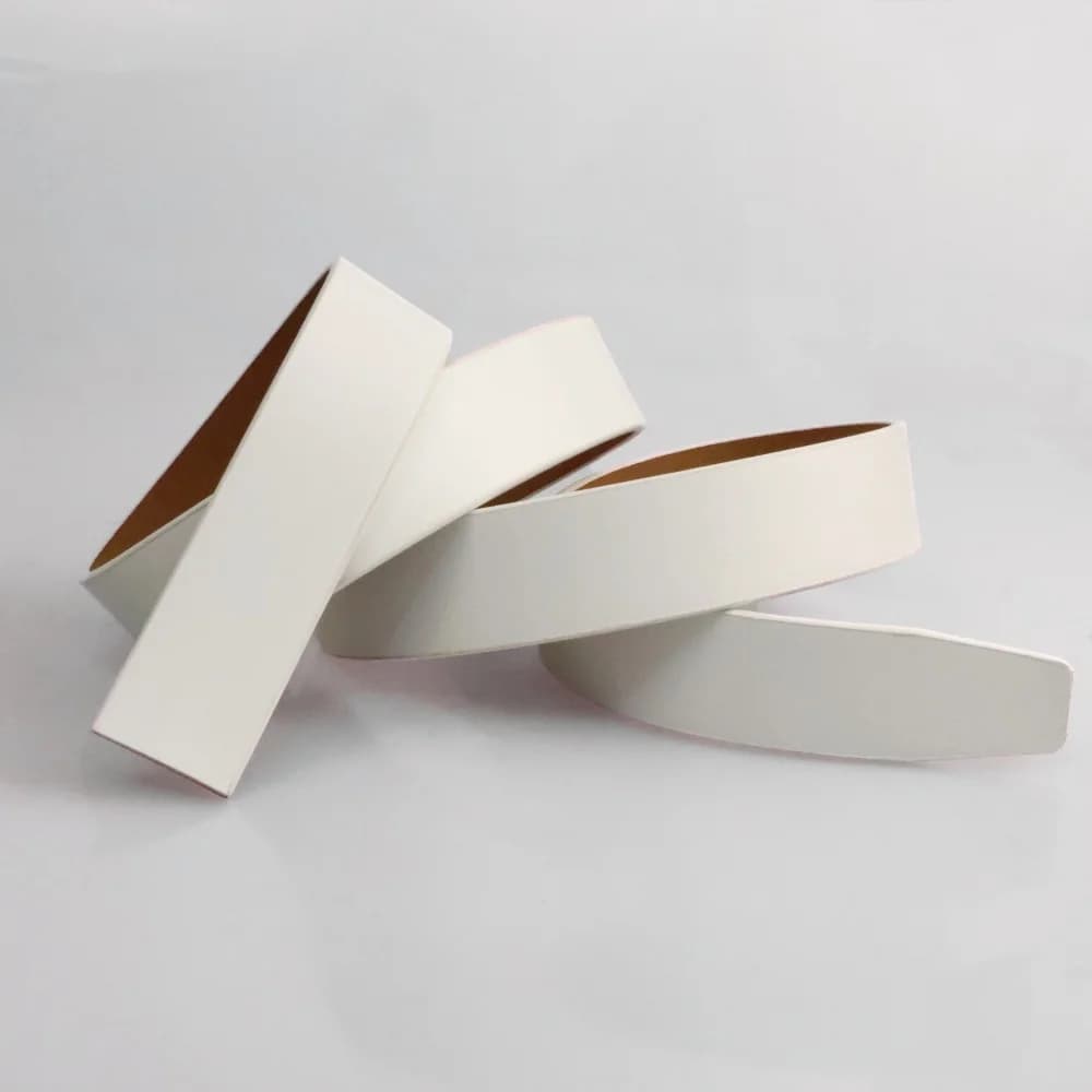 3.5cm New Men's Genuine Leather Belts Automatic Buckle Belts Men Fashion No Buckle Belts High Quality White Waistband