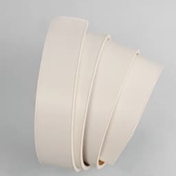 3.5cm New Men's Genuine Leather Belts Automatic Buckle Belts Men Fashion No Buckle Belts High Quality White Waistband