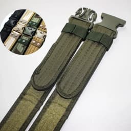 New Outdoor Combat Belts Quick Release Belt Fashion Black Men Canvas Waistband Outdoor Hunting 6 Colors 130cm Length