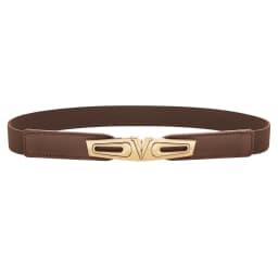 SISHION Designer Elastic Women Belt YD0091 Black White Brown Camel Ceinture Femme Leather Belts Punk Gurtel Herren Waistband