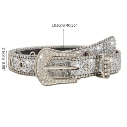 Waist Belt Jean Belt Bling Belt Waistband H9ED