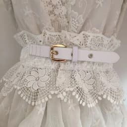 2024 Lace Ladies Dress Wide Belt Elastic Vintage Buckle Leather Wide Fashion Wild Pin Buckle Women's Belt Waist Seal Belt