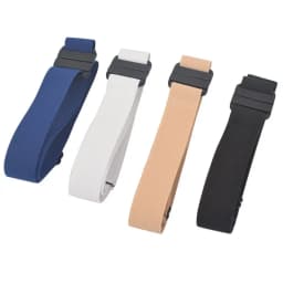 New Unisex Buckle-Free Elastic Belt For Jeans Pants Dress Stretch Waist For Women Men No Buckle Without Buckle Free Belts H111
