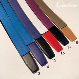 2026 WITHOUT BUCKLE Ciartuar for men women 3.2cm 19 colors belt high quality cowskin genuine leather two sides