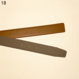 2026 WITHOUT BUCKLE Ciartuar for men women 3.2cm 19 colors belt high quality cowskin genuine leather two sides