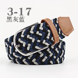 Universal Canvas Belt Elastic Woven Women Belt Jeans Needle Buckle Belt for Men Outdoor - for Jeans Adjustable Waist Belt