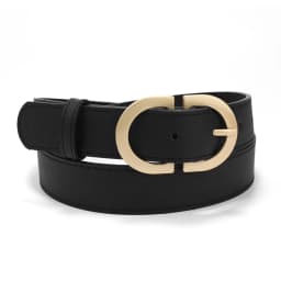 Pu Leather Women's Belt Jeans Ins Style Casual Metal Buckle Student Belt Khaki Black Hot Sale Harajuku